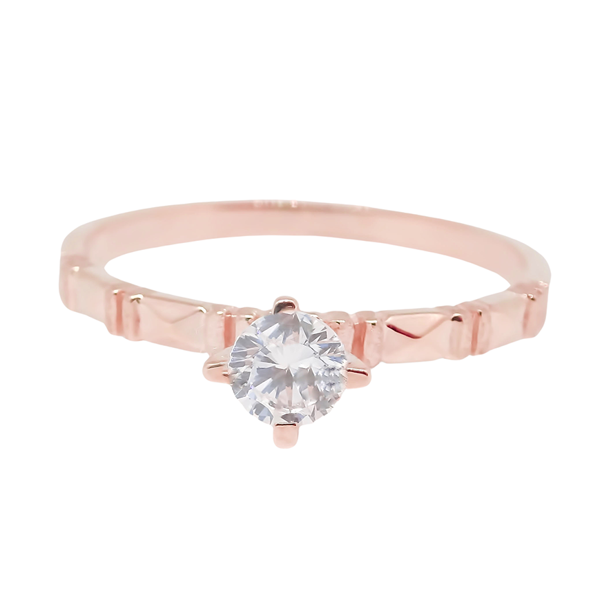 Amor Eterno - Anillo Nature / Oro 10k Sólido