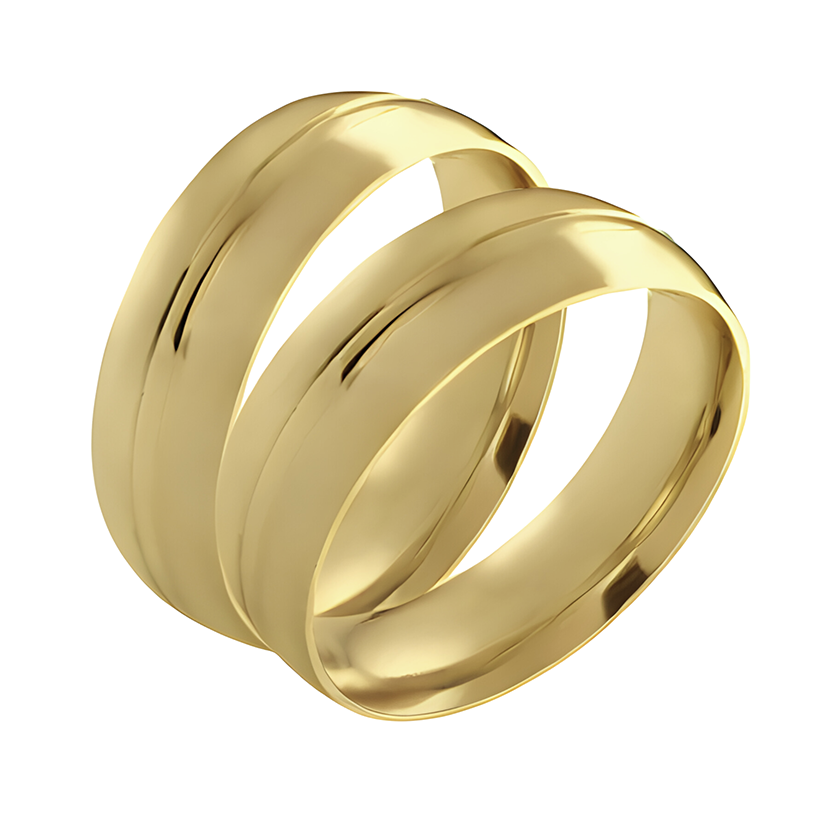 Argollas Comprensión 14k