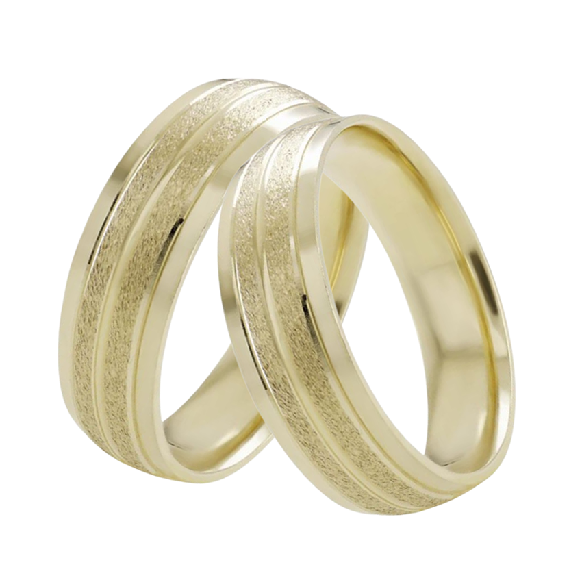 Argollas Río 14k