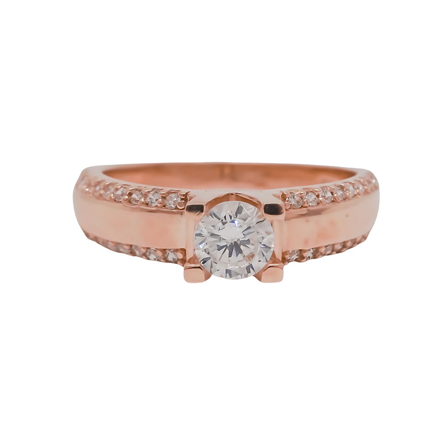 Amor Eterno - Anillo Neptune / Oro 14k Sólido