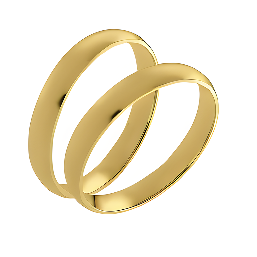Argollas Amor 14k