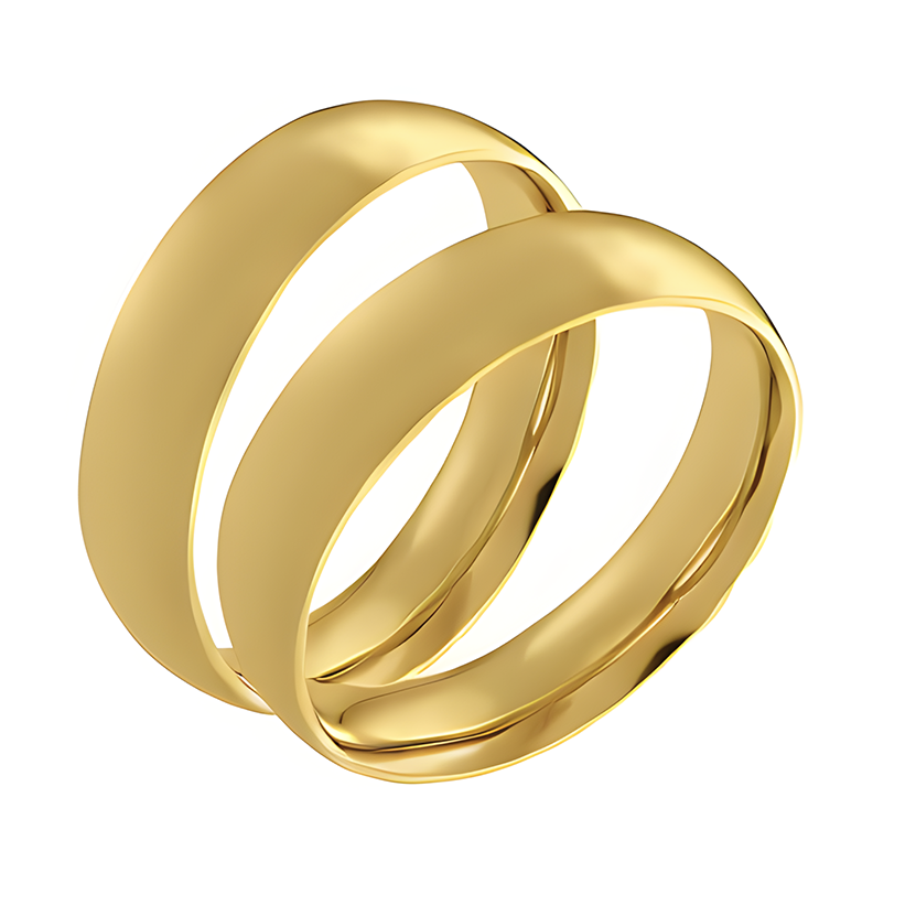 Argollas Kaeru 14k
