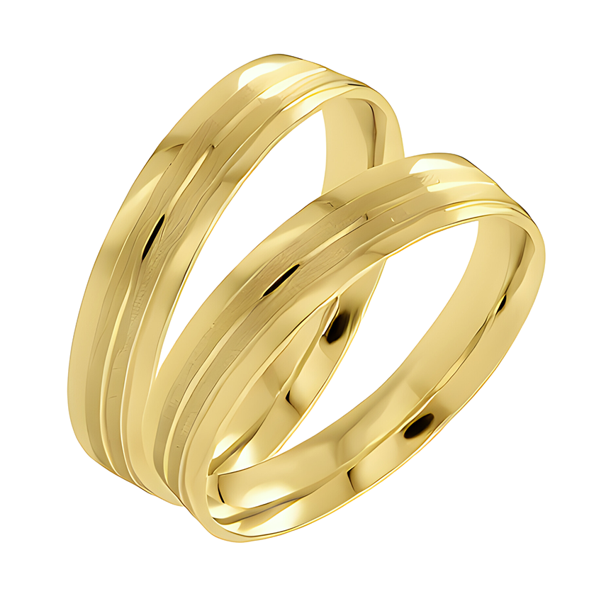 Argollas Kori 14k