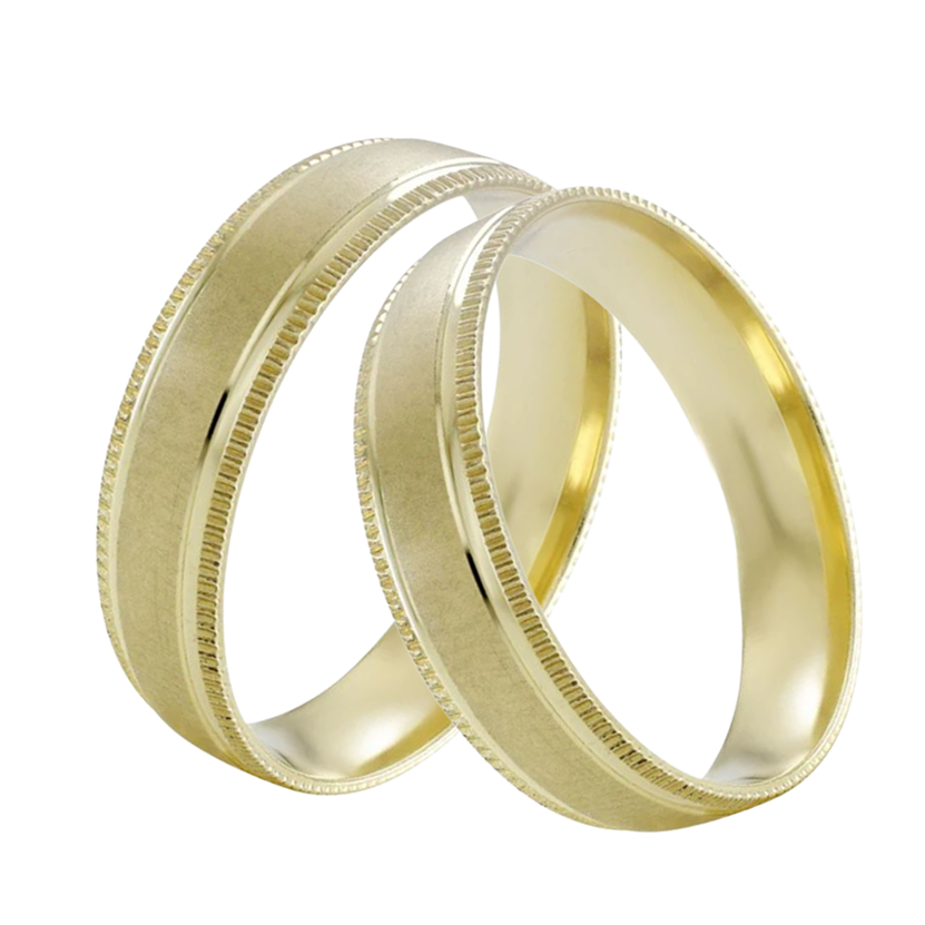Argollas Lazo 5mm 14k