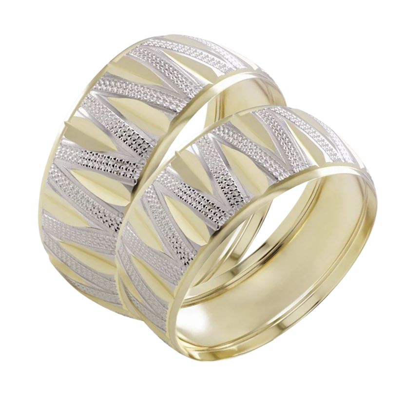 Argollas Yellow 10k