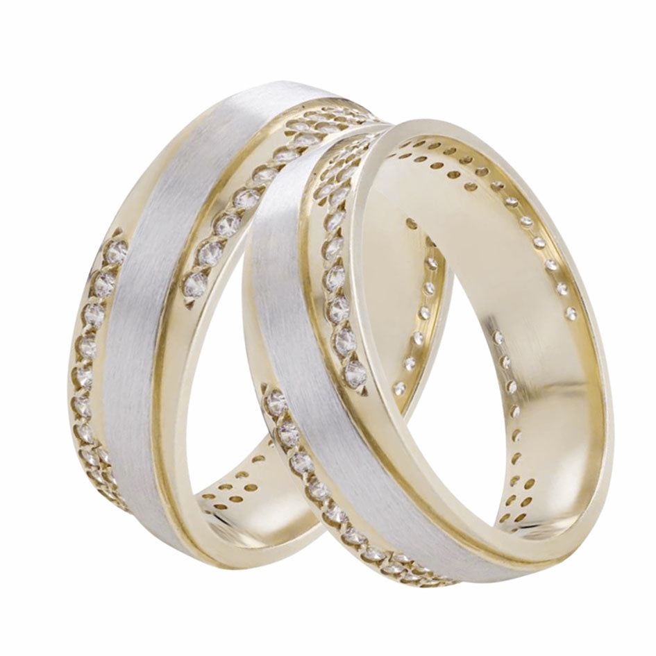 Argollas Eternidad 14k