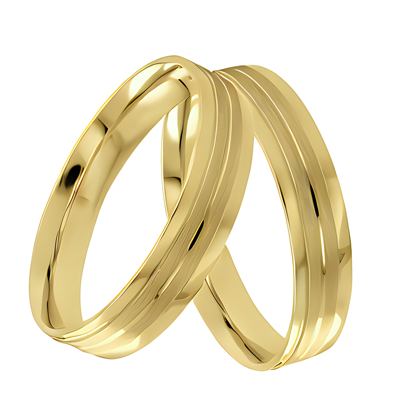 Argollas Kori 14k