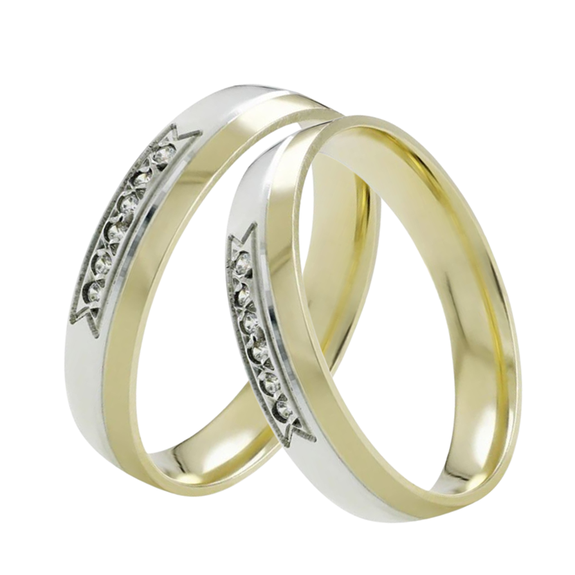 Argollas Venezia 14k