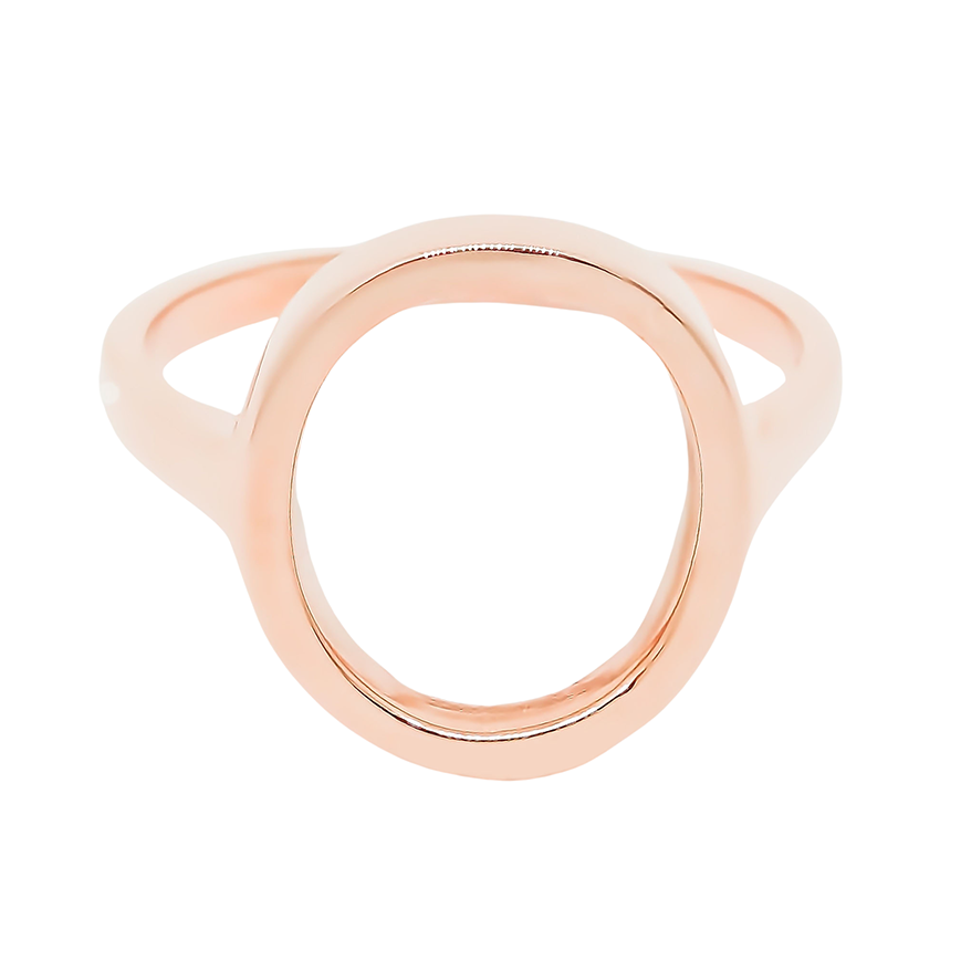 Amor Eterno - Anillo Larissa / Oro 10k Sólido