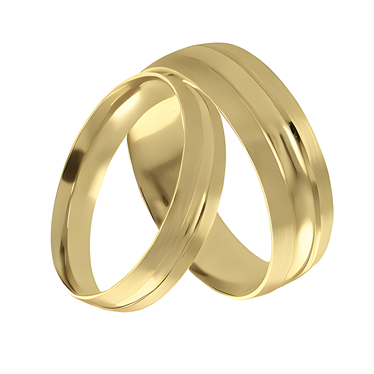 Argollas Armonía 14k