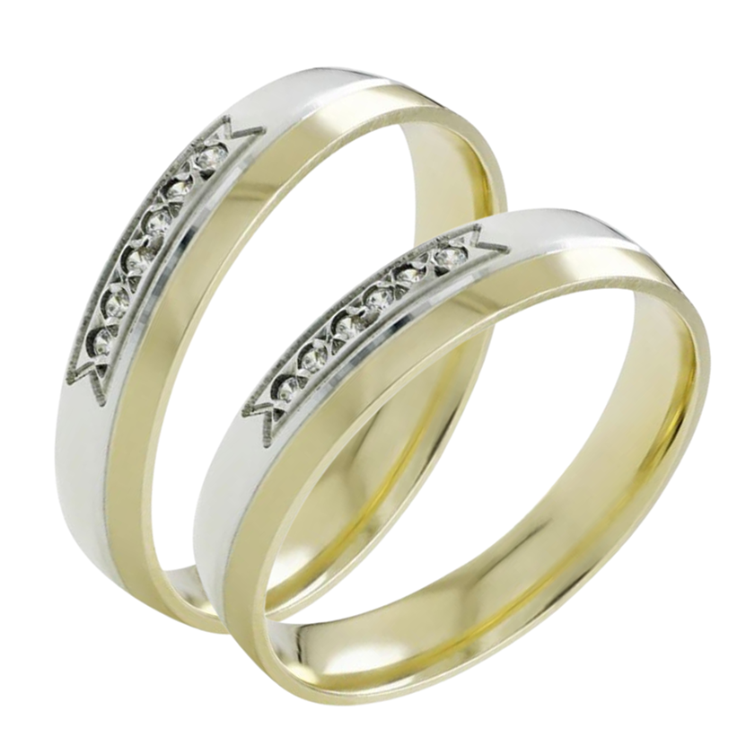 Argollas Venezia 14k