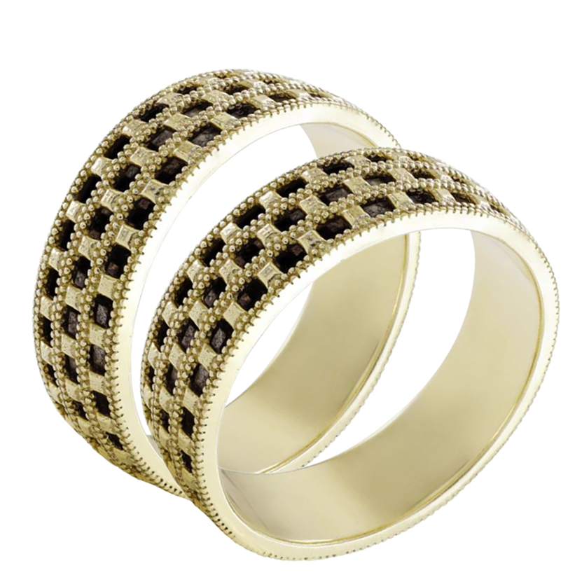 Argollas Coliseo 14k