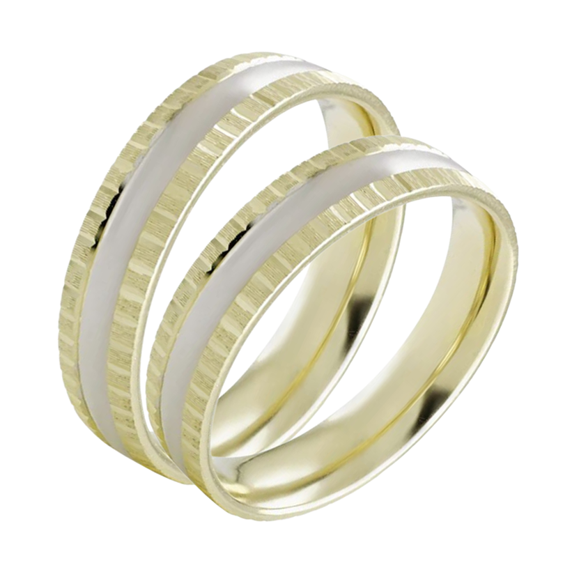 Argollas Ilusión 14k