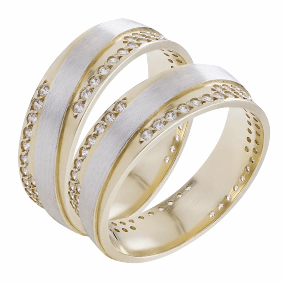 Argollas Eternidad 14k