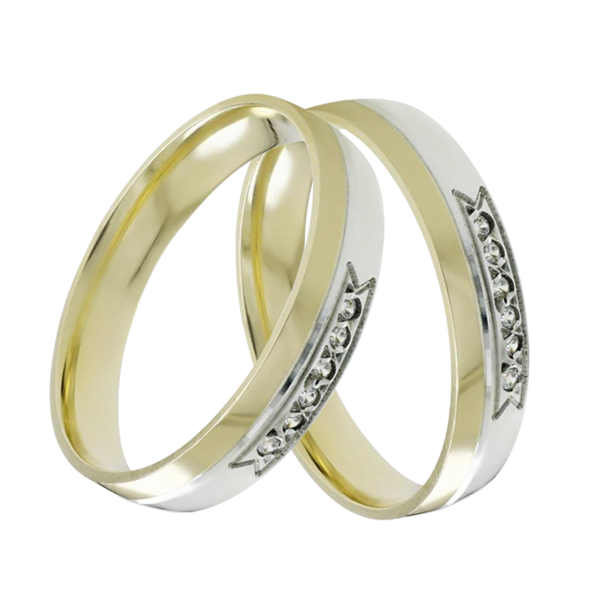 Argollas Venezia 14k