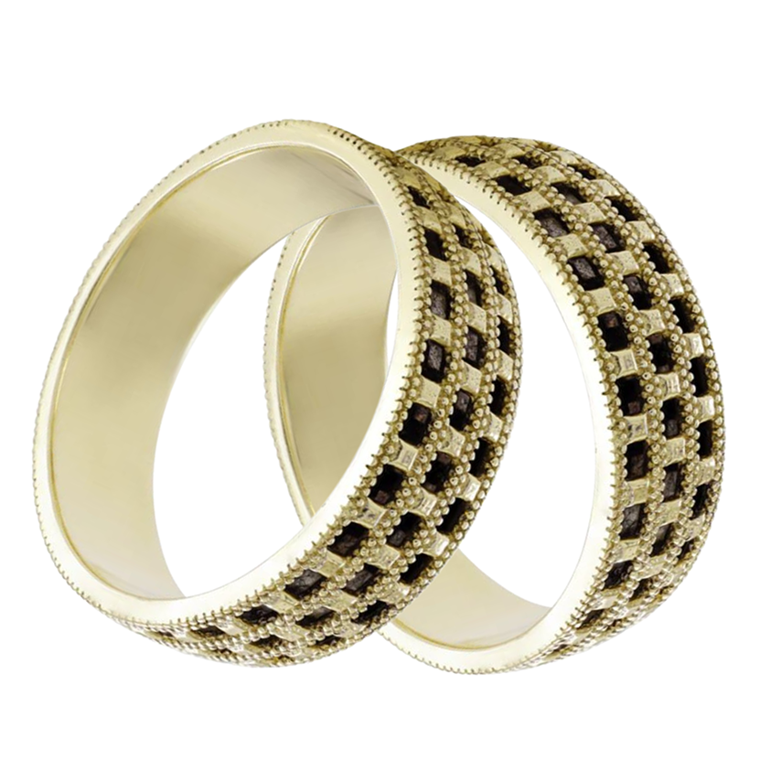 Argollas Coliseo 14k