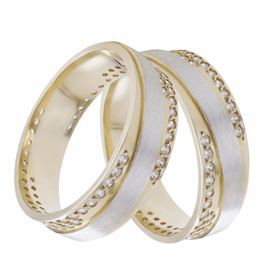 Argollas Eternidad 14k