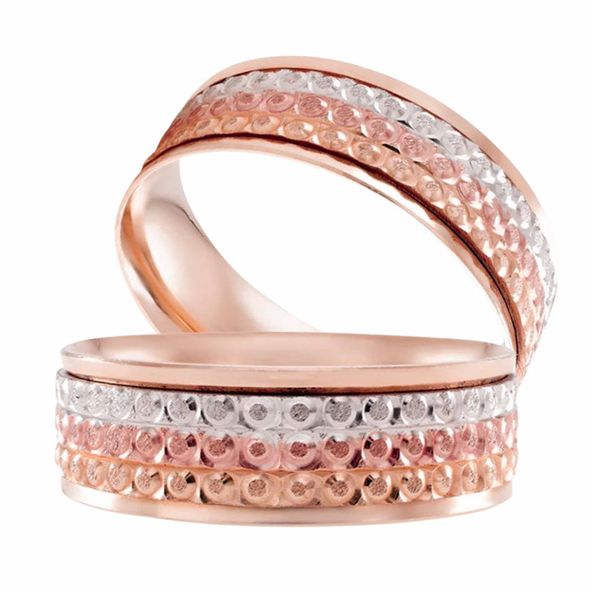 Argollas Trinity 14k