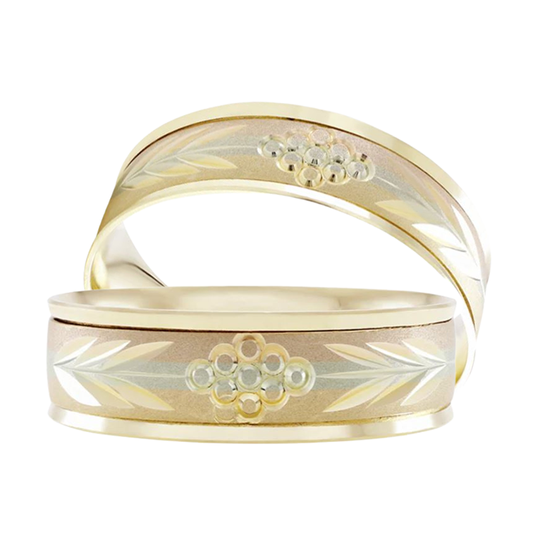 Argollas Aleksei 14k