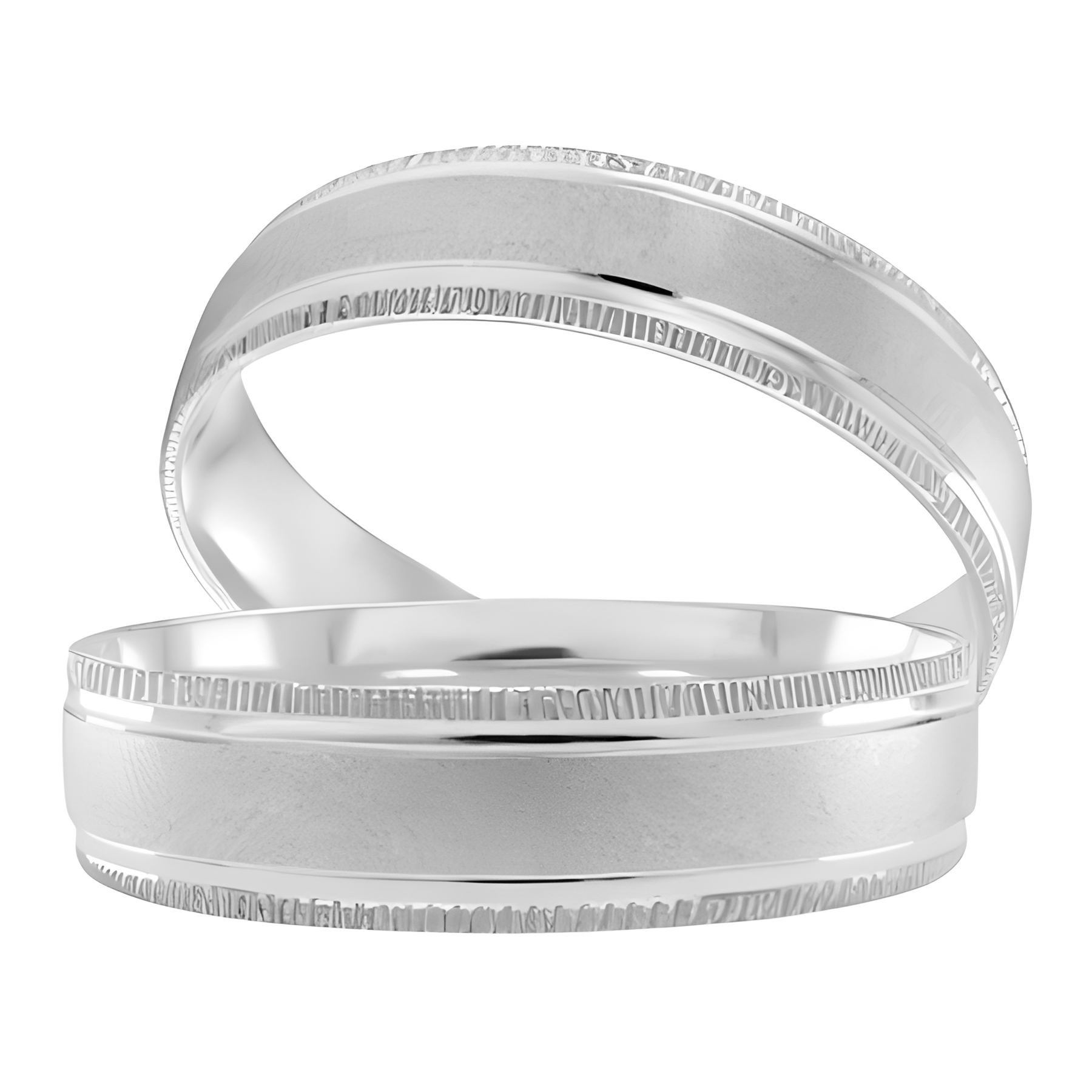 Argollas Lazo 5mm 14k