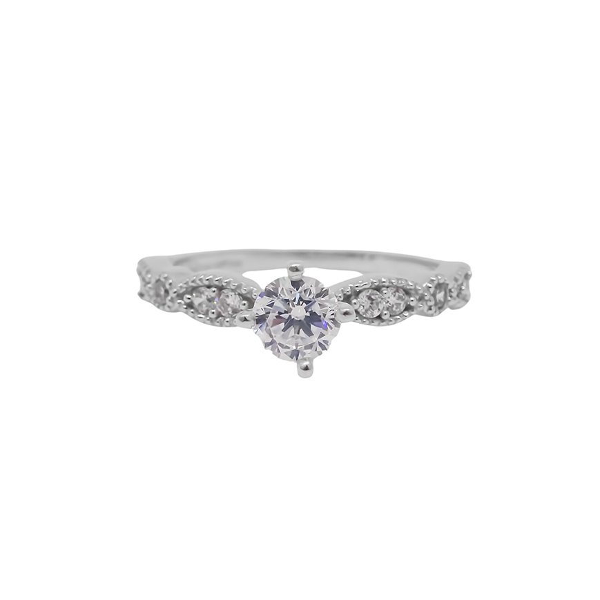 Amor Eterno - Anillo Glad / Oro Sólido 10k
