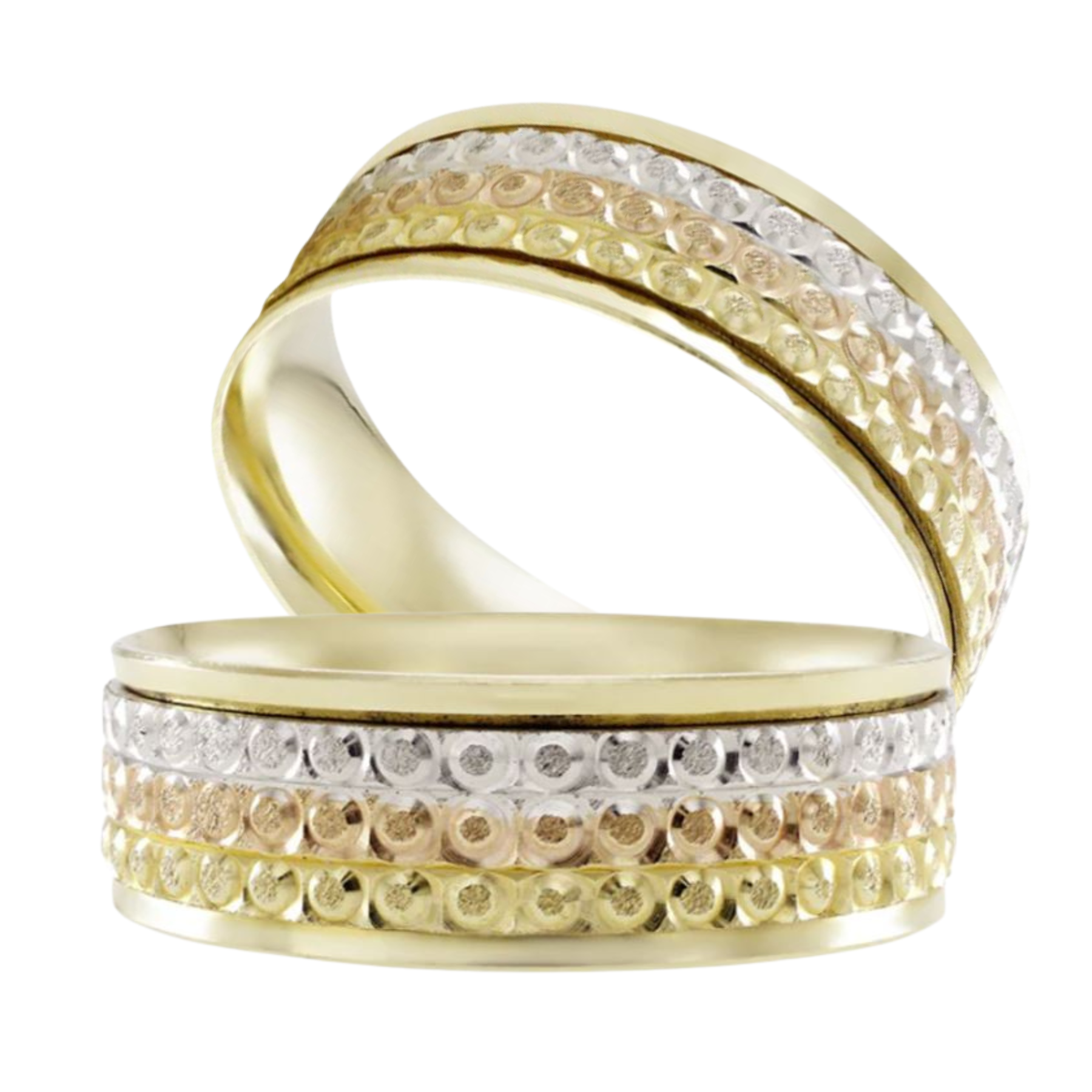 Argollas Trinity 14k