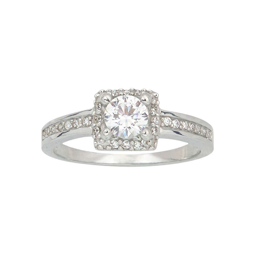 Amor Eterno - Anillo Corona Sofía / Oro Solido 14k