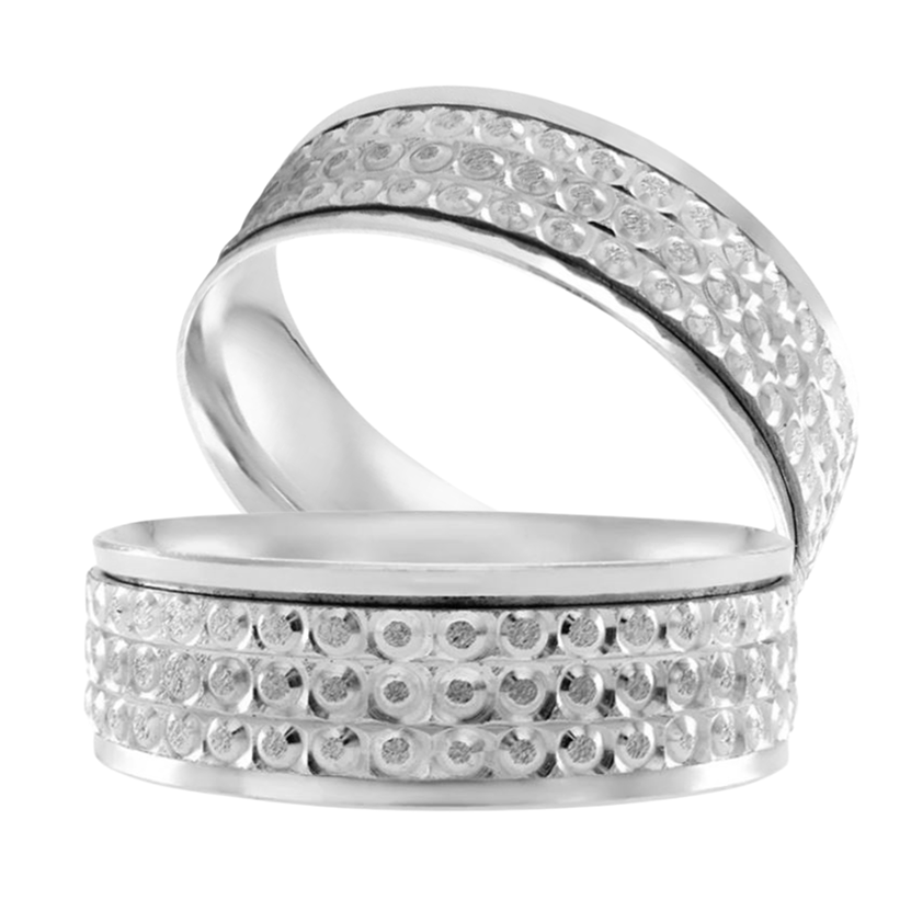 Argollas Trinity 14k