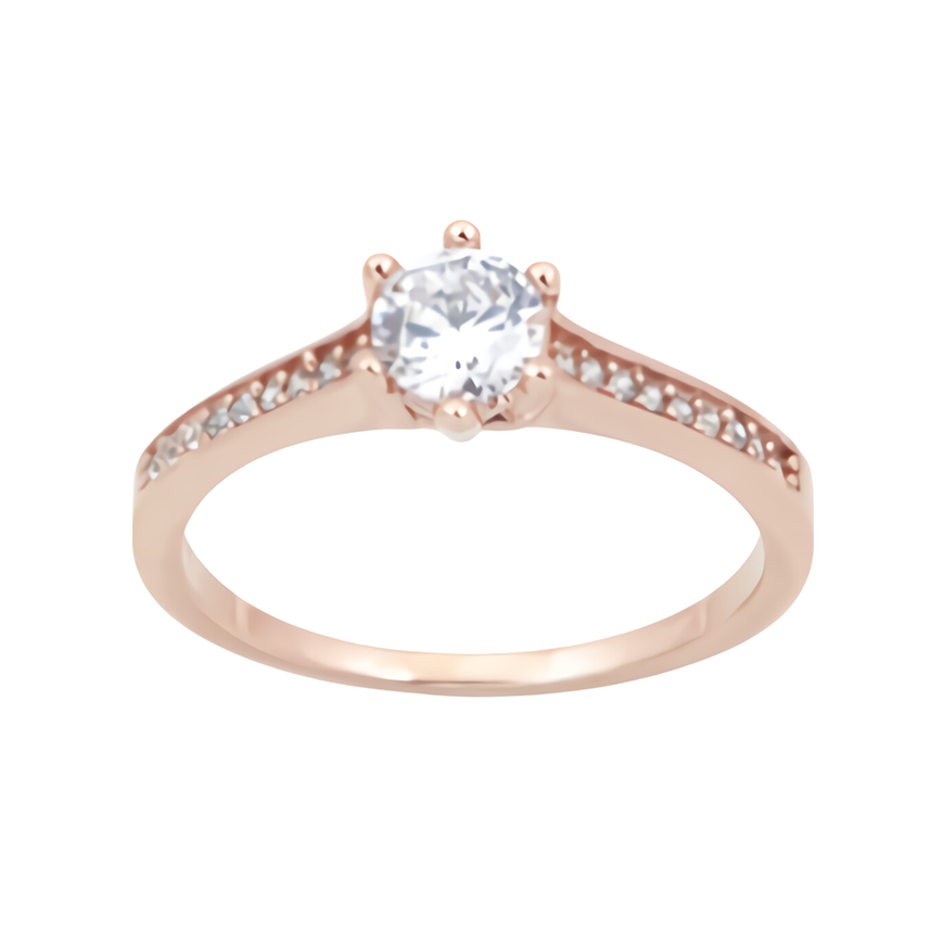 Amor Eterno - Solitario Hermoso / Zara / Oro 10k Solido