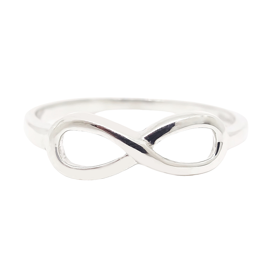 Amor Eterno - Anillo Infinito Chico / Oro 10k Sólido
