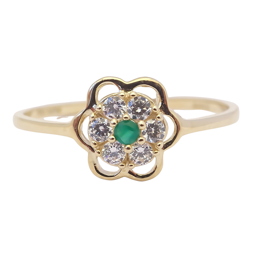 Amor Eterno - Anillo Lillium / Oro 14k Sólido