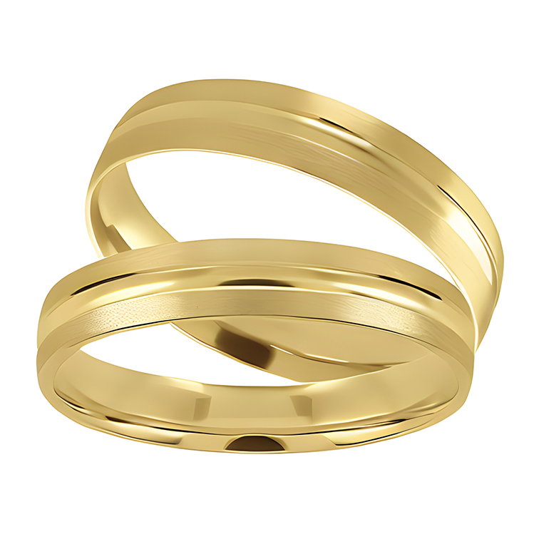 Argollas Armonía 14k