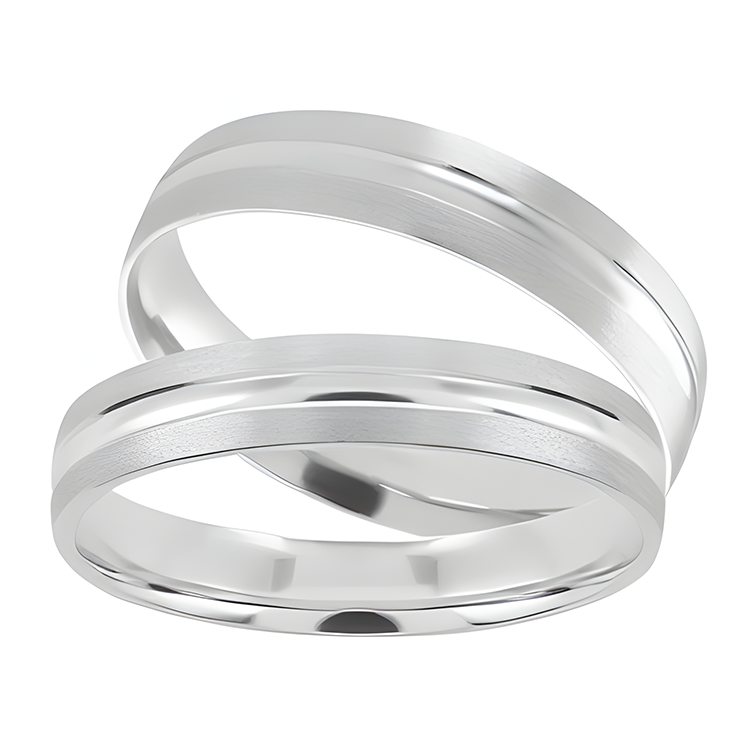 Argollas Armonía 14k