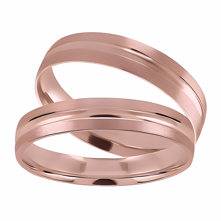 Argollas Armonía 14k