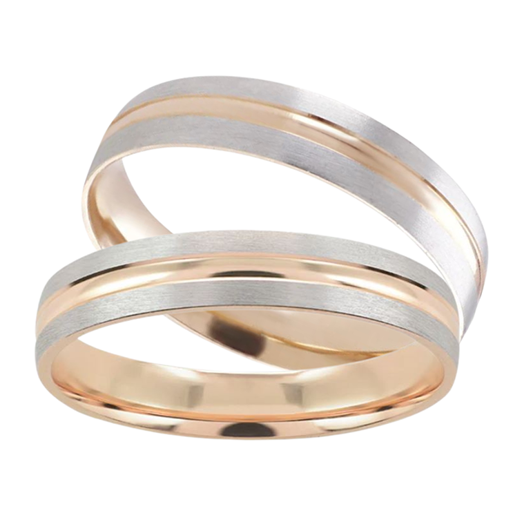 Argollas Armonía 14k