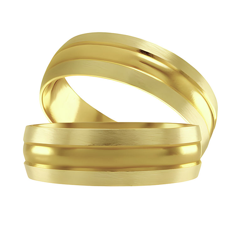 Argollas Armonía 14k