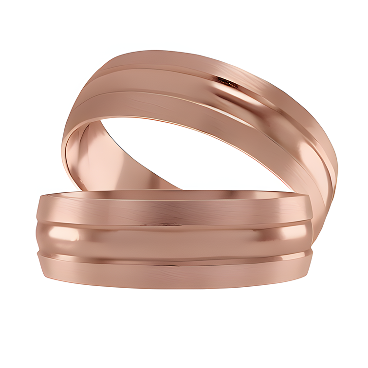 Argollas Armonía 14k