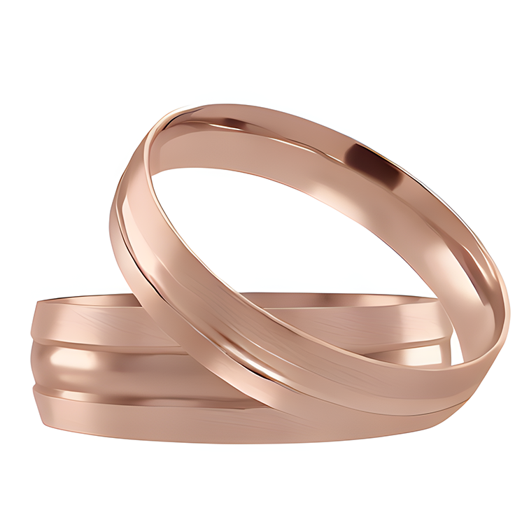 Argollas Armonía 14k