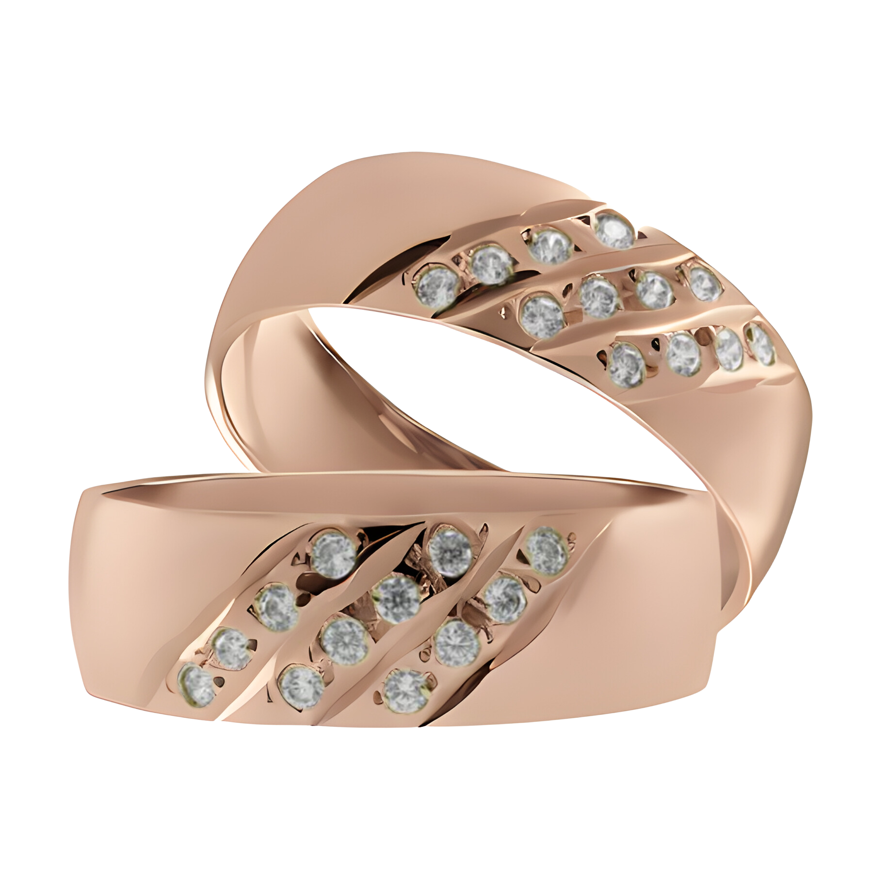 Argollas Paradise 14k