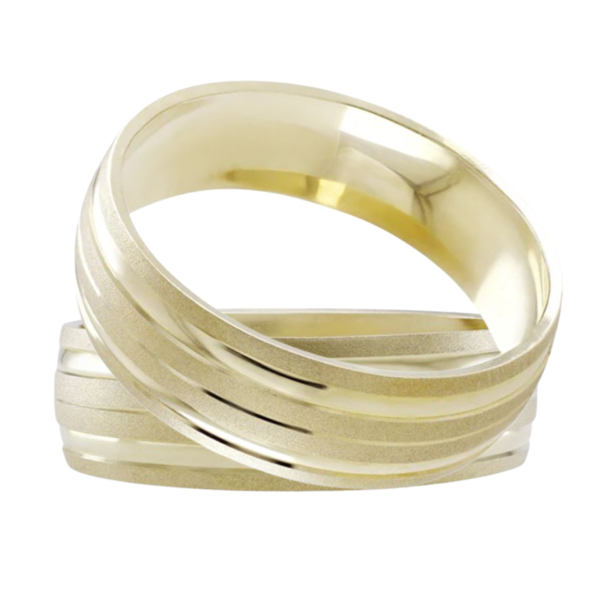 Argollas Princess 14k