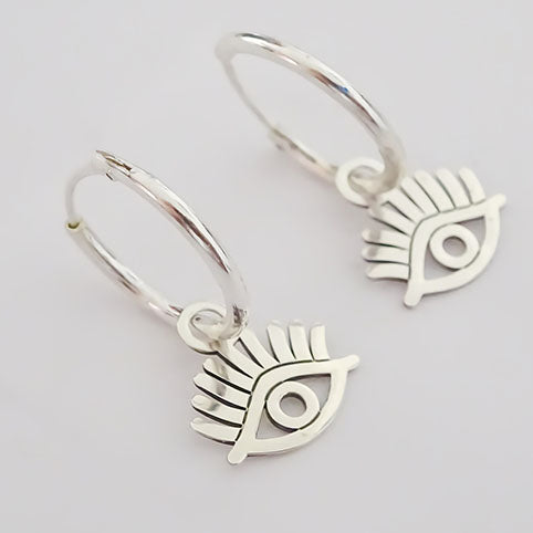 Amor Eterno - Arracadas / Aretes / Ojo Turco / 925
