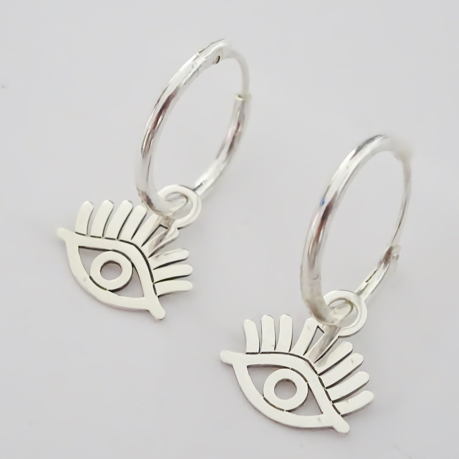 Amor Eterno - Arracadas / Aretes / Ojo Turco / 925