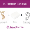 Amor Eterno - 2 Dijes Para Arracada Luna / Oro 10k - Imagen 7