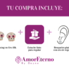 Amor Eterno - Broqueles Calavera / Día De Muertos Oro 10K - Imagen 8