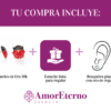 Amor Eterno - Broqueles Catarina Grande Aretes / Oro 10k - Imagen 9