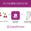 Amor Eterno - Broqueles / Cereza Par / Aretes / Oro 10k - Imagen 9