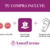 Amor Eterno - Broqueles / Botón Barbie / Aretes Oro 10k - Imagen 9
