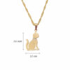Amor Eterno - Dije Gato Oro 10k Solido + Cadena Regalo - Imagen 2