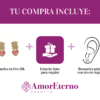 Amor Eterno - Broqueles Aretes / Tous Corazón / Oro 10k / Rosa - Imagen 8