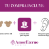 Amor Eterno - Broqueles / Disney Botón Mickey Minnie Oro 10k - Imagen 7